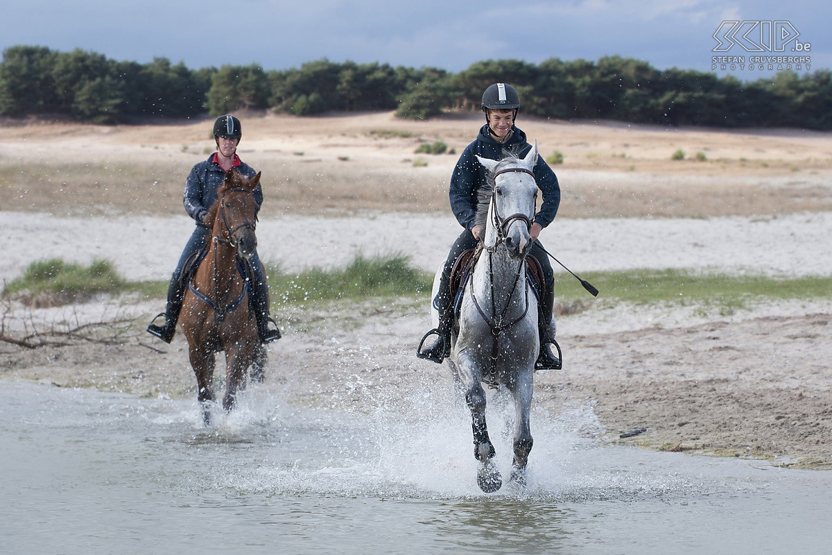 Running horses On the last day of July our photo club ISO400 had a great photo-shoot in the nature reserve the Sahara in Lommel. 4 people of a local horse stable came with their beautiful horses to run through the water and in the white sand which resulted in some great action photos. Stefan Cruysberghs